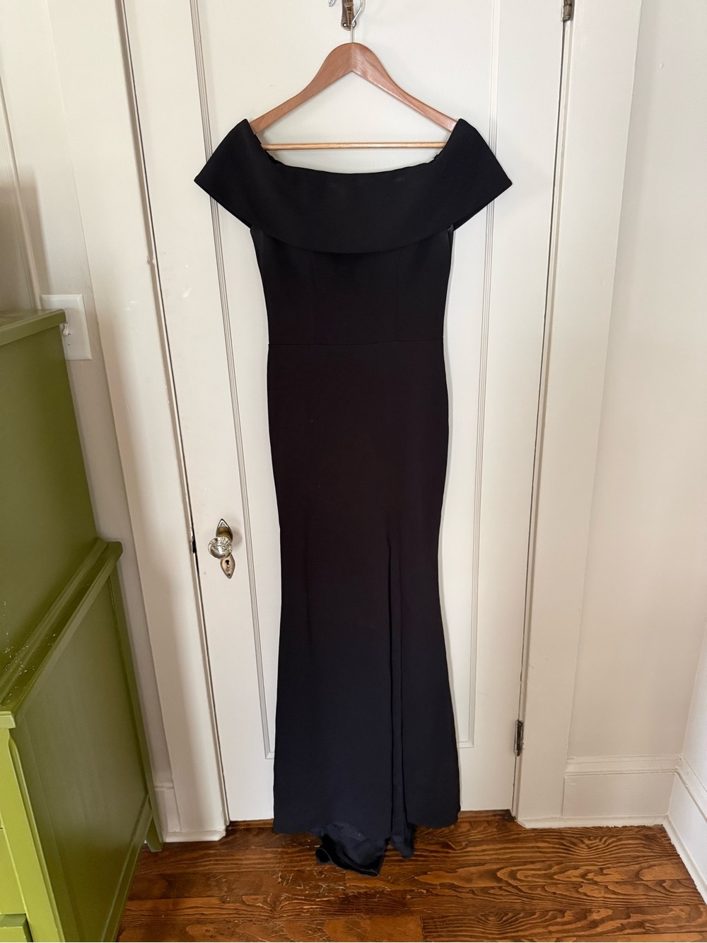 BHLDN Black Evening Gown
